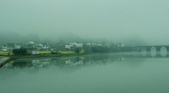 风光-烟雨-南方-江西-烟雨 图片素材