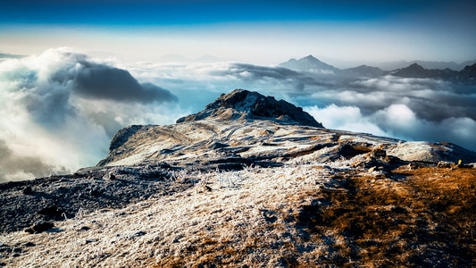 色彩-雪山-风光摄影-川西高原-旅行 图片素材