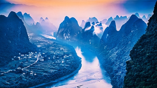 旅行-色彩-自然-风光-朝霞 图片素材