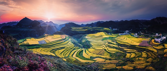 旅行-色彩-山-风光摄影-傍晚 图片素材