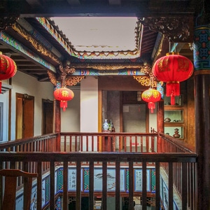 旅行-人文-建水县-建筑-饭店 图片素材