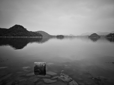风光摄影-高原-水域-湖畔-旅行 图片素材