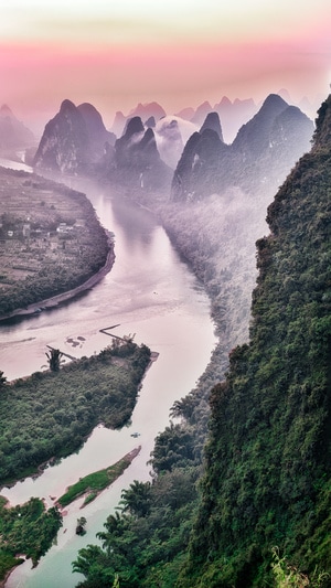 漓江-相公山-风光-旅行-风景 图片素材