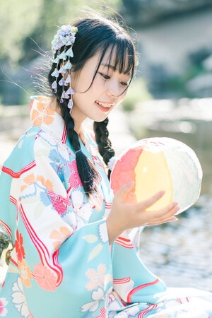 小清新-通透-春天-青春-少女 图片素材