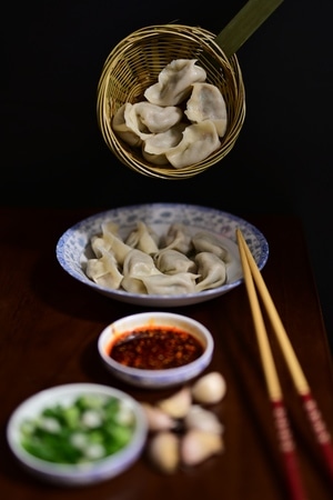 2020-静物-美食-水饺-美食 图片素材