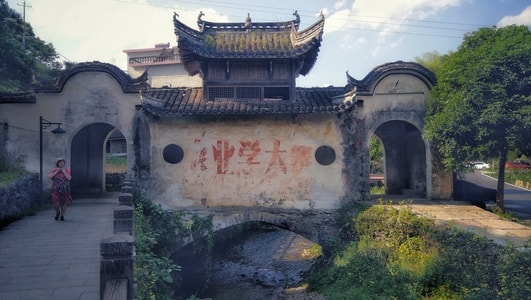 纪实-人文-手机摄影-芹川古村-村庄 图片素材