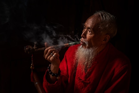 成都-旅行-茶馆-人文-男人 图片素材