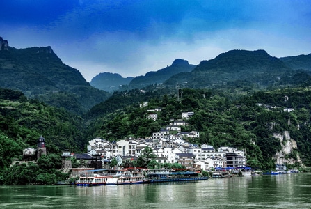 三峡-长江-风光-自驾游-旅拍 图片素材