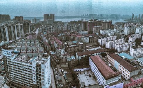 武汉市-武汉-微距-城市-2020 图片素材