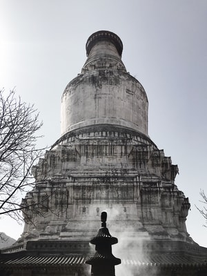 旅行-建筑-五台山-手机摄影-寺庙 图片素材