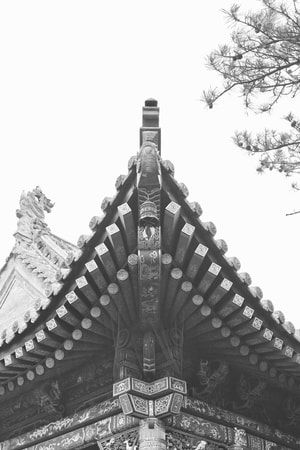 建筑-翘檐-寺庙-宗教-佛教 图片素材