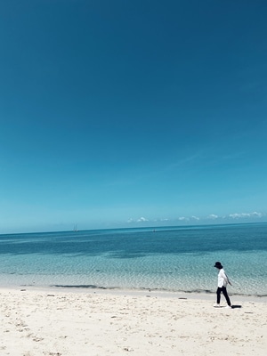 唯美-手机摄影-人物-寂寞-旅游 图片素材