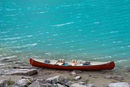 风景-风光-湖-加拿大露易斯湖-湖 图片素材