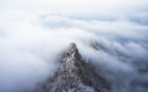 风光-山-雾-云海-国风 图片素材