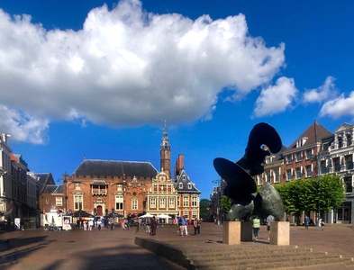 荷兰-哈勒姆-历史文化名城-城市-建筑 图片素材