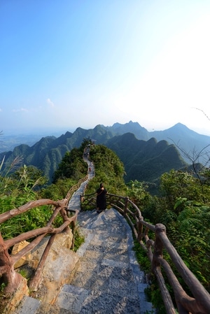 旅行-星空-山-山峰-山脉 图片素材