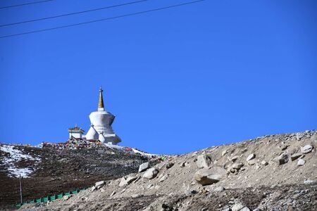 纪实-白塔-宗教-佛教-藏传佛教 图片素材