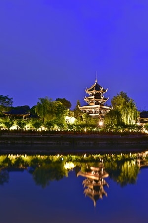 城市-成都-夜景拍摄-风光-夜景 图片素材
