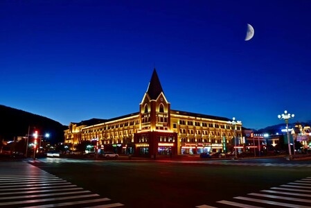 旅行-夜景拍摄-70周年摄影大赛-建筑-房屋 图片素材