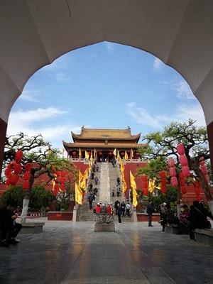 旅行-开封-城市-手机-宫殿 图片素材