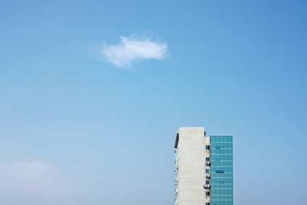 街拍-天空-好天气-天空-白云 图片素材