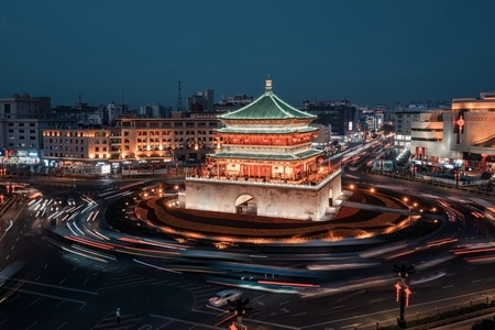 艺术风光-旅行-建筑-西安-建筑 图片素材