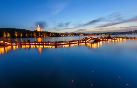 旅行-西湖-杭州-风光-色彩 图片素材
