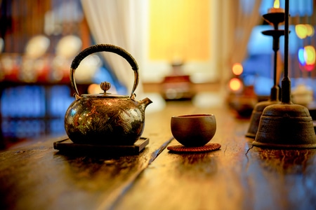 喝茶-茶具-茶壶-茶杯-茶具 图片素材