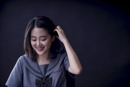 影棚-棚拍-人像-肖像-美女 图片素材