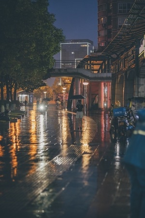 你好2020-街拍-佳能-雨天-雨天 图片素材