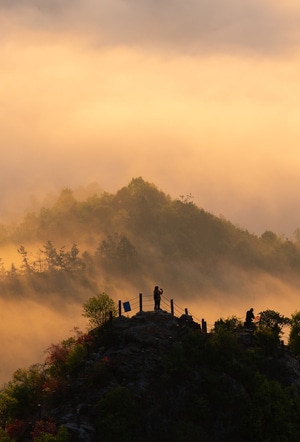自然-风光-清晨-云雾-山峦 图片素材
