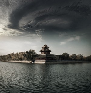 旅行-故宫-角楼-天气-云 图片素材
