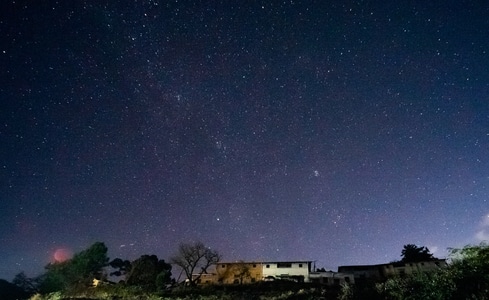 旅行-夜空-乡下-风景-风光 图片素材