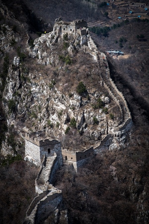 建筑-风景-长城-城楼-城墙 图片素材
