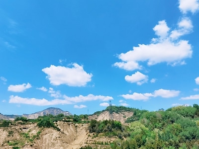 兰州市-山-山脉-山峰-风景 图片素材