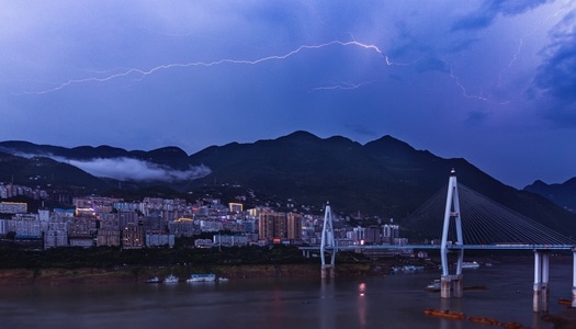 三峡-巴东-夜景🌃-旅拍-风光 图片素材