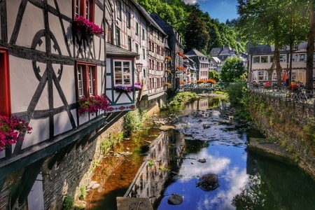 monschau-germany-europe-童话小镇蒙绍-小镇 图片素材