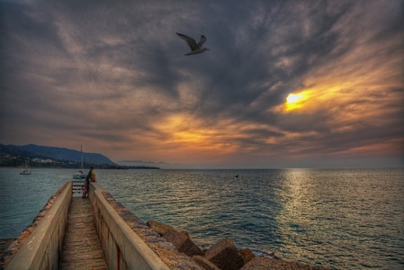 旅游-风景-cefalù-italy-sicily 图片素材