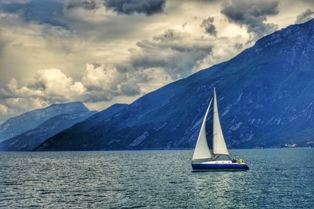 garda-largo-italy-加达尔湖-湖泊 图片素材