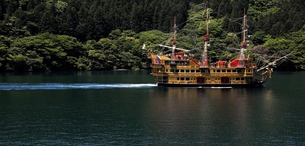 travel-japan-tokyo-hakone-船 图片素材
