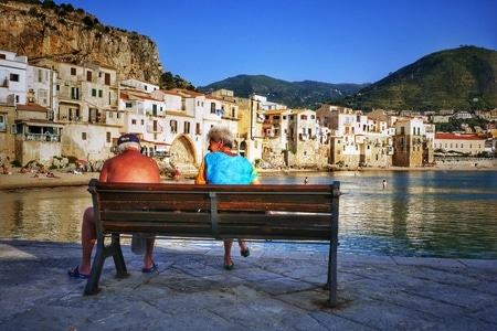 旅游-风景-cefalù-italy-sicily 图片素材