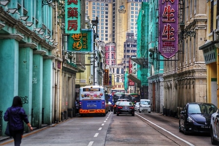 澳门-macau-街道-城市-建筑 图片素材