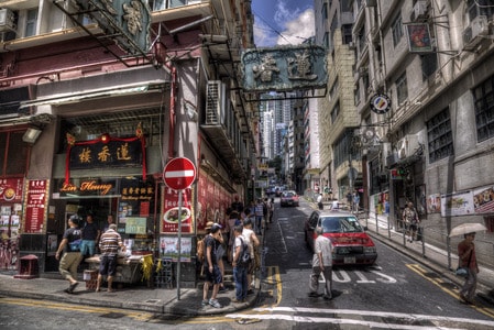 hongkong-streetshots-travel-街道-房屋 图片素材