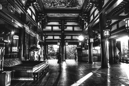 黑白-寺庙-教堂-寺庙-佛教 图片素材