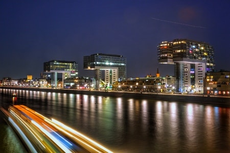 köln-deutschland-europe-夜景-建筑 图片素材