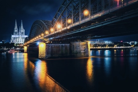 köln-deutschland-europe-科隆-莱茵河 图片素材