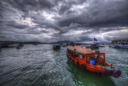 香港-风光-hongkong-船-游船 图片素材