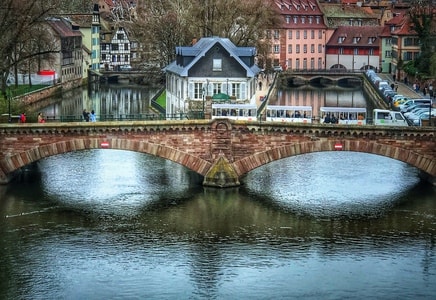 alsace-france-vineyardroad-europe-桥 图片素材