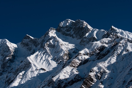 平静-海螺沟-雪山-云雾-甘孜藏族自治州 图片素材