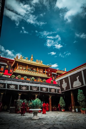 风光-旅行-人文-大昭寺-西藏 图片素材